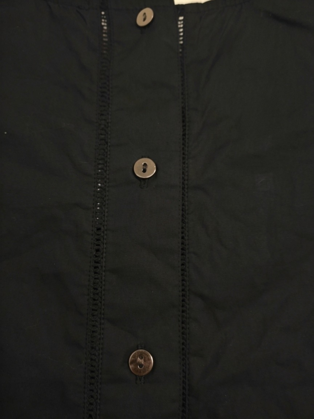 Ulla Johnson Black Diyana Tunic Noir Size O, 12 Available - Picture 6 of 9